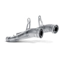 KAWASAKI Z1000SX - (2014-2019) Akrapovic Titanium Silencer Slip-On Kit - (Cannot Be Used With Panniers) Pair Megaphone Style - Race Removable Baffle