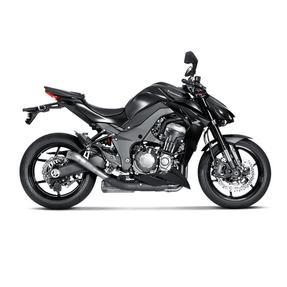 KAWASAKI Z1000SX - (2014-2019) Akrapovic Titanium Silencer Slip-On Kit - (Cannot Be Used With Panniers) Pair Megaphone Style - Race Removable Baffle