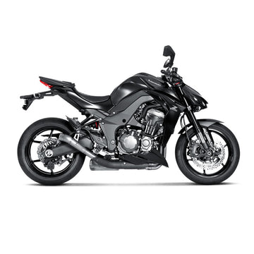 KAWASAKI Z1000 - (2014-2022) Akrapovic Titanium Silencer Slip-On Kit - (Cannot Be Used With Panniers) Pair Megaphone Style - Race Removable Baffle