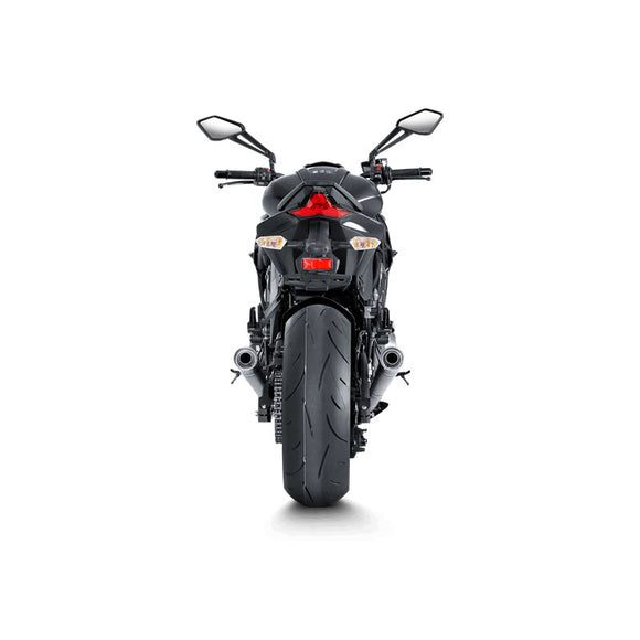 KAWASAKI Z1000SX - (2014-2019) Akrapovic Titanium Silencer Slip-On Kit - (Cannot Be Used With Panniers) Pair Megaphone Style - Race Removable Baffle
