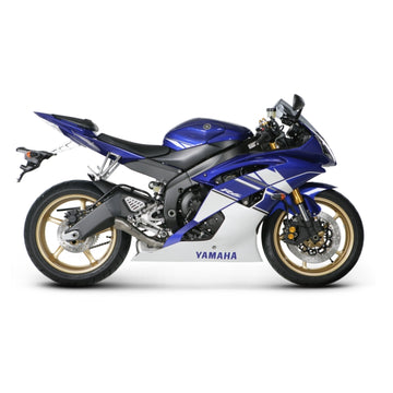YAMAHA YZF-R6 - (2006-2007) Akrapovic Titanium Silencer Slip-On Kit - Megaphone - Race Removable Baffle