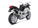 BMW K1200R - (2005-2008) Akrapovic Carbon Silencer Slip-On Kit - Road Legal