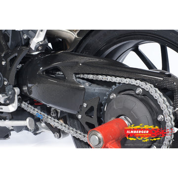 TRIUMPH Speed Triple [R] 1050 (2012-2015) Ilmberger Carbon Swing Arm Cover & Chain Guard