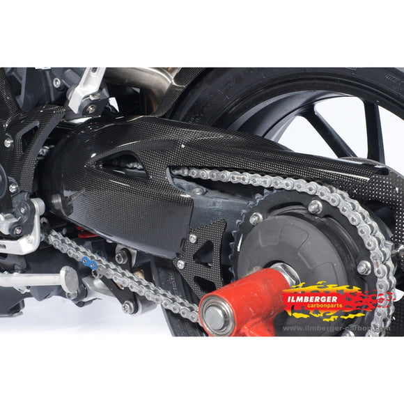TRIUMPH Speed Triple [R] 1050 (2012-2015) Ilmberger Carbon Swing Arm Cover & Chain Guard