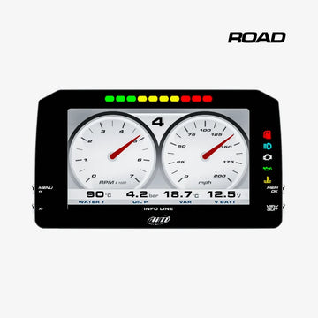 Aim MXP 1.3 Strada 6" TFT Motorcycle Dash Display with Race Icons