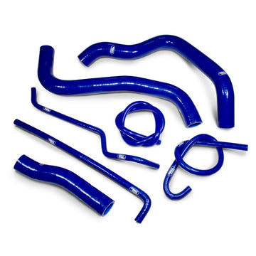 Suzuki GSX-R 1000 K5 / K6 2005 - 2006 7 Piece Samco Sport Silicone Radiator Coolant Hose Kit - 0