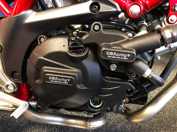 GB Racing Suzuki SV650 2015-2025; SV650 X 2018-2025; DL650 V-Strom/XT 2017-2025 Stock Secondary Engine Cover - Clutch/Gearbox