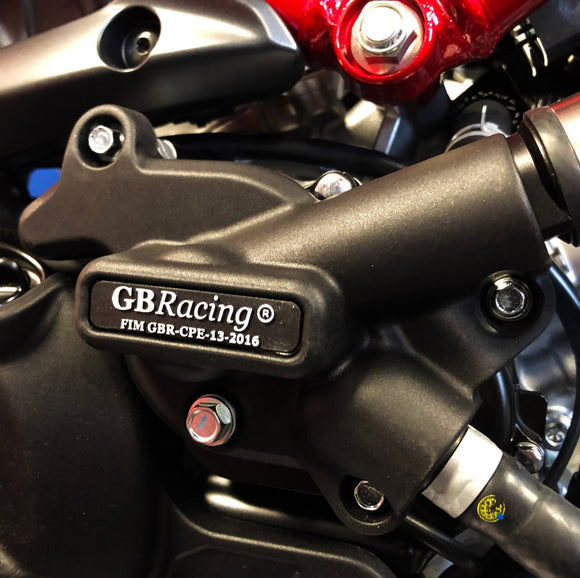 GB Racing Suzuki SV650 2015-2025; SV650 X 2018-2025; DL650 V-Strom/XT 2017-2025 Stock Secondary Engine Cover - Water Pump