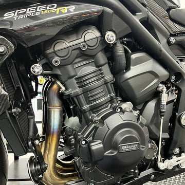GB Racing Triumph Speed Triple 1200RR 1200RS & 1200 RX 2021-2026 Stock Secondary Engine Cover - Alternator/Generator