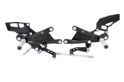 PP Tuning Rearsets - Yamaha R6 (2017 -) with reverse shifting