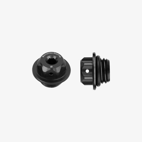 Bonamici Racing - Aluminum oil cap M20x2,5 - BLACK
