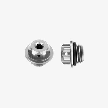 Bonamici Racing - Aluminum oil cap M20x2,5 - SILVER