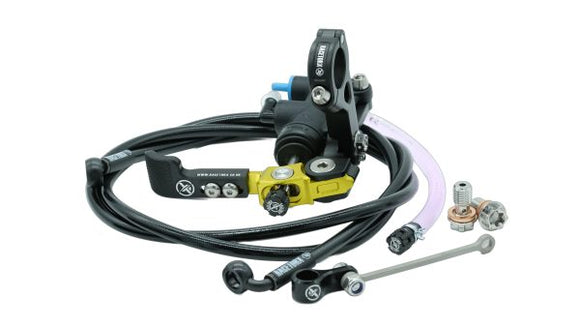 YAMAHA YZF R6 1999 - 2024 RACETORX PLUG AND PLAY THUMB BRAKE (RED)