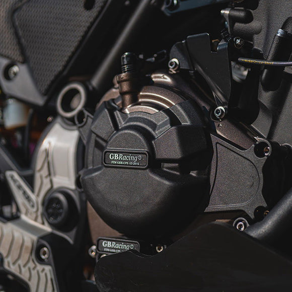 GB Racing Yamaha Ténéré 700 Rally Explore Extreme 2019-2024; MT-07 Tracer 2014-2024; MT-07 FZ-07 2014-2024; YZF-R7 2022-2025; Ténéré 700 World Raid & World Rally 2022-2025; XSR700 2014-2025 Stock Secondary Engine Cover - Clutch/Gearbox
