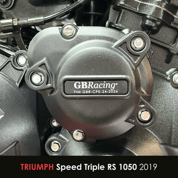 GB Racing Triumph Speed Triple S/R & RS 1050 2016-2020 Stock Secondary Engine Cover - Starter