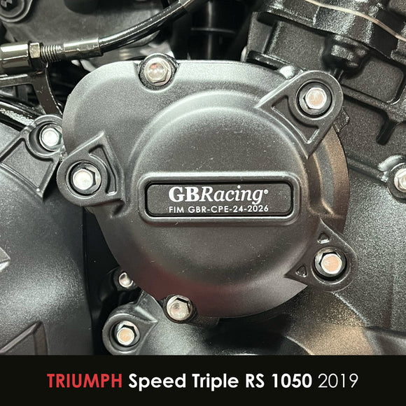 GB Racing Triumph Speed Triple S/R & RS 1050 2016-2020 Stock Secondary Engine Cover Set