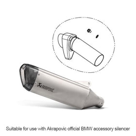 BMW S1000RR - (2019-2026) Akrapovic Baffle Insert (For Use With BMW First Fit Accessory Slip-on Silencer)