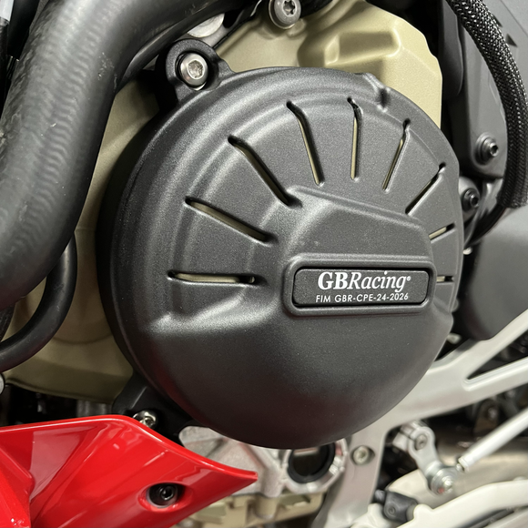 GB Racing Ducati Streetfighter V4 & V4 S 2025-2026 Stock Secondary Engine Cover - Alternator/Generator