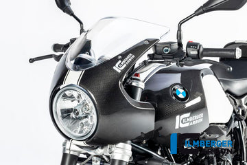 BMW RNineT (1200cc) (2017-2023) Ilmberger Carbon Front Fairing 90S Style (Includes Windscreen)