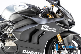 DUCATI Panigale V4 / S / R (2018-2021) Ilmberger Carbon Fairing side panel (Right) - Matt Finish - (V4R Model Only)