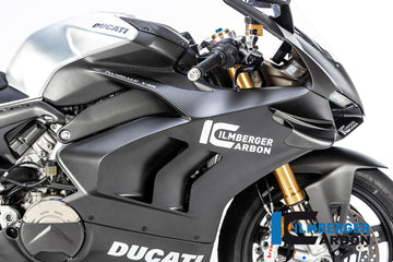 DUCATI Panigale V4 / S / R (2018-2021) Ilmberger Carbon Fairing side panel (Right) - Matt Finish - (V4R Model Only)