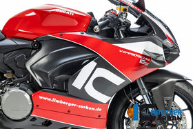 DUCATI Panigale V2 (2020-2024) Ilmberger Carbon Fairing Right Hand Side Panel (Prepared For Winglet) (Matt)