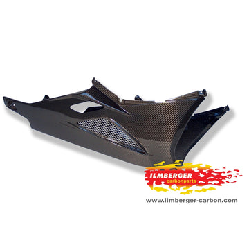 BMW K1300S (2009-2017) Ilmberger Carbon Bellypan short for mainstand