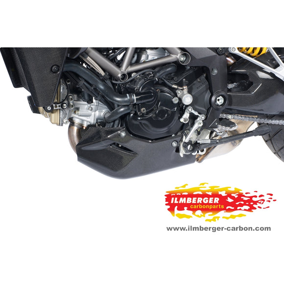 DUCATI Multistrada 1200 / S (2010-2012) Ilmberger Carbon Bellypan (Gloss Finish)