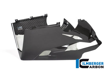 DUCATI Panigale V4 / S / R (2018-2021) Ilmberger Carbon Bellypan (For Use With Akrapovic Full System) - Gloss Finish - (V4 / S & R Models)