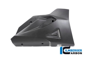 DUCATI Diavel 1260 (2019-2022) Ilmberger Carbon Bellypan Right Side - Matt Finish