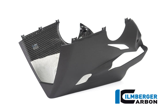 DUCATI Panigale V4 / S / R (2018-2021) Ilmberger Carbon Bellypan (For Use With Akrapovic Slip-On Kit) - Matt Finish - (V4 / S & R Models)