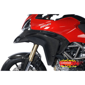 DUCATI Multistrada 1200 / S (2010-2012) Ilmberger Carbon Wind Flap on Sidefairing Left (Gloss Finish)