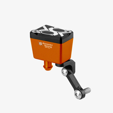 Bonamici Racing - Aluminum 8ml Rear brake fluid reservoirs - ORANGE