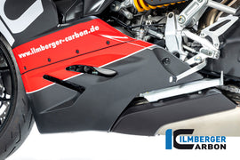 DUCATI Panigale V2 (2020-2024) Ilmberger Carbon Bellypan Left Hand Side (Matt)