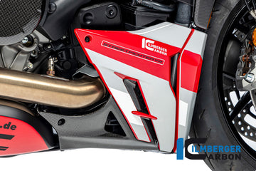 DUCATI Streetfighter V2 (2021-2024) Ilmberger Carbon Bellypan Insert RH (Gloss Finish)