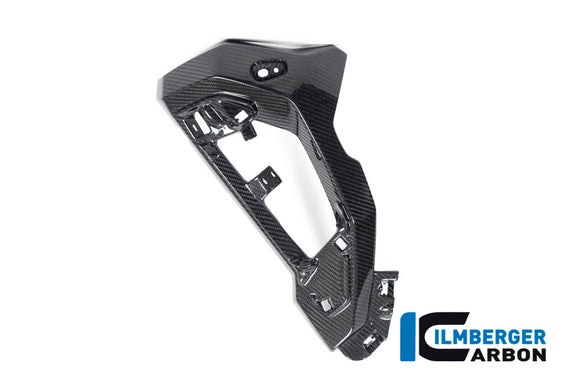 BMW S1000XR (2020-2023) Ilmberger Gloss Carbon Watercooler Cover For OEM Coloured Panel LH Side