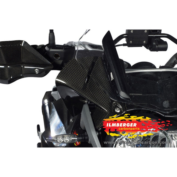 BMW R1200GS Adventure (2014-2018) Ilmberger Carbon Wind Protector on the Instruments Right Side