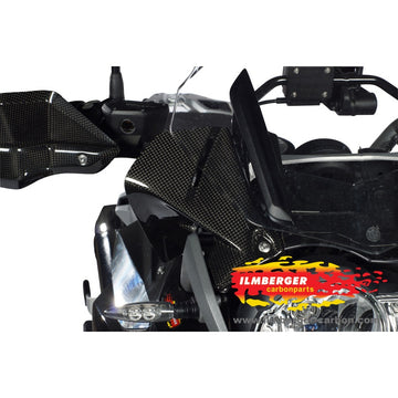 BMW R1200GS (2013-2016) Ilmberger Carbon Wind Protector on the Instruments Right Side