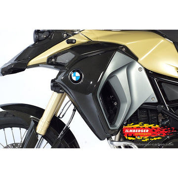 BMW F800GS Adventure (2013-2016) Ilmberger Carbon Radiator Cover Left Side / Airbox intake cover Left Side