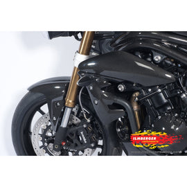 TRIUMPH Speed Triple [R] 1050 (2012-2015) Ilmberger Carbon Radiator Cover (Left)