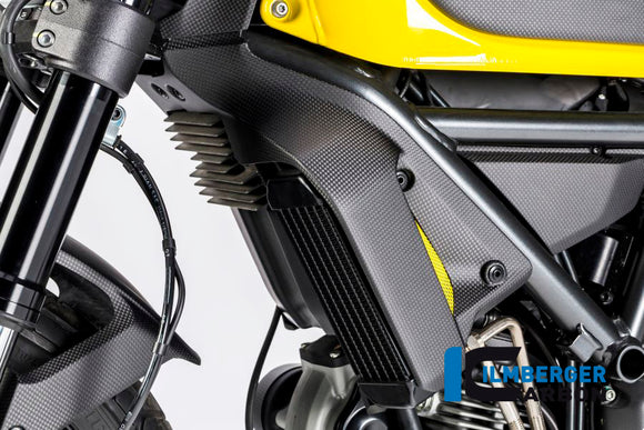 DUCATI Scrambler Icon (800cc) (2015-2020) Ilmberger Radiatorcover left - Matt