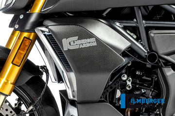 DUCATI Diavel 1260 (2019-2022) Ilmberger Carbon Radiator Cover Left - Matt Finish