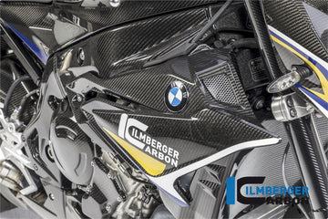 BMW S1000R Naked (2017-2020) Ilmberger Carbon Radiator cover / Badge holder right side