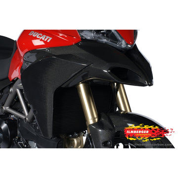 DUCATI Multistrada 1200 / S (2010-2012) Ilmberger Carbon Airtube Cover Right (Gloss Finish)