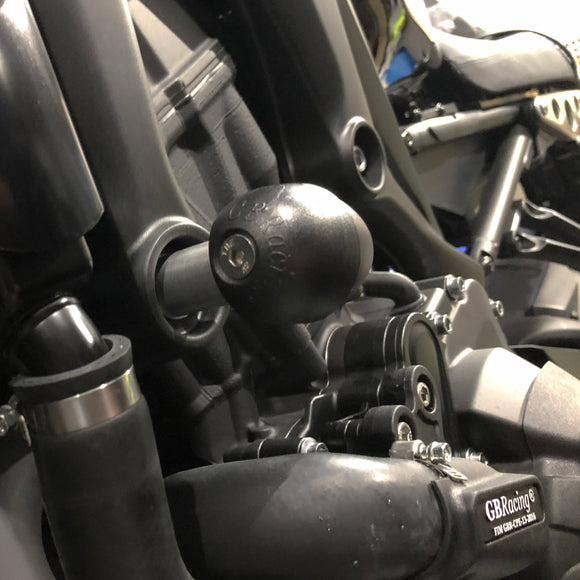 GB Racing Yamaha XSR900 2015-2020 Bullet Frame Slider Set - Street
