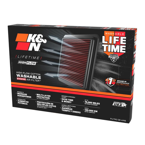 Yamaha Tracer 9 / GT / GT+ 2025 - 2026 K&N Performance Air Filter