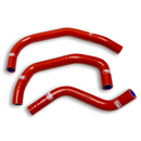 Yamaha YZF 125 2019 - 2024 3 Piece Samco Sport Silicone Radiator Coolant Hose Kit-1