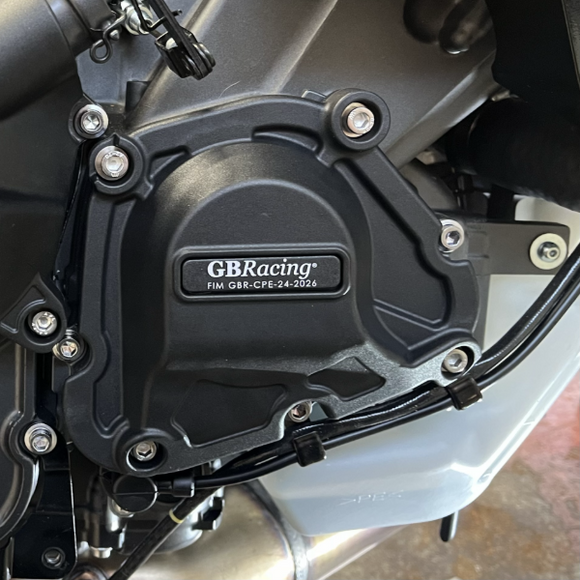 GB Racing Yamaha YZF-R9 2025-2026; XSR900 2022-2026; XSR900 GP 2024-2026; MT-09 2021-2024 MT-09 SP FZ-09 Tracer & Scrambler 2021-2026; MT-09 MT-09 AMT 2025-2026; Tracer 900 GT + Stock Secondary Engine Cover - Pulse/Timing