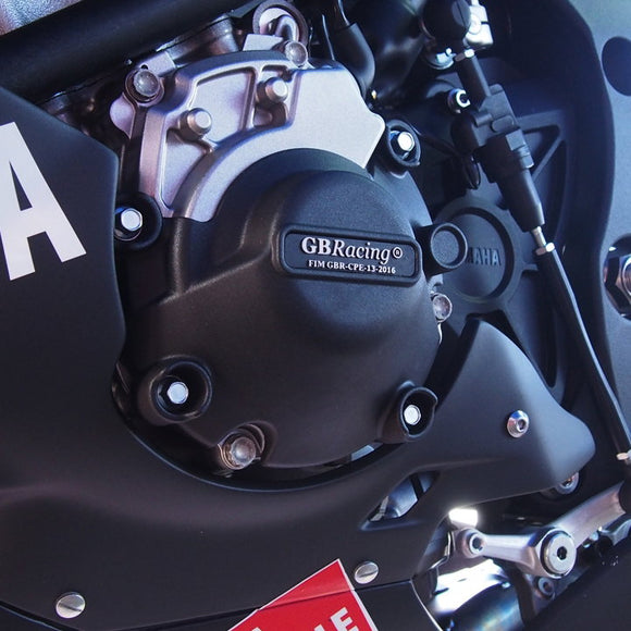 GB Racing Yamaha YZF-R1 & R1M 2015-2026 Stock Secondary Engine Cover Set - Extended version pulse cover