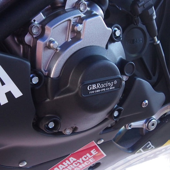 GB Racing Yamaha YZF-R1 & R1M 2015-2026 Stock Secondary Engine Cover Set - Extended version pulse cover